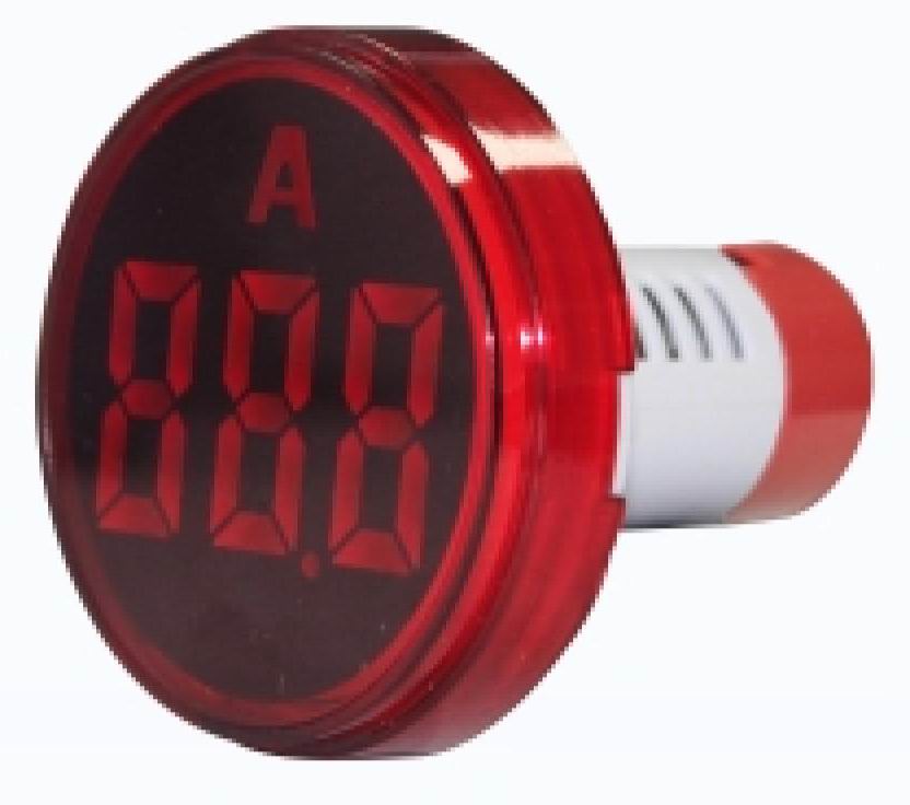 Big Face 22mm Round Type Ammeter (∅50mm)